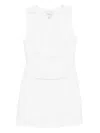 Reformation Lindsey Linen Two Piece In White