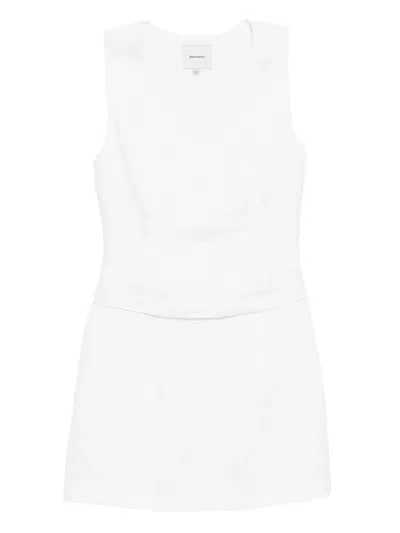 Reformation Lindsey Linen Two Piece In White