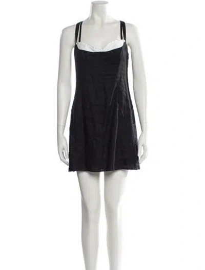 Pre-owned Reformation Linen Mini Dress