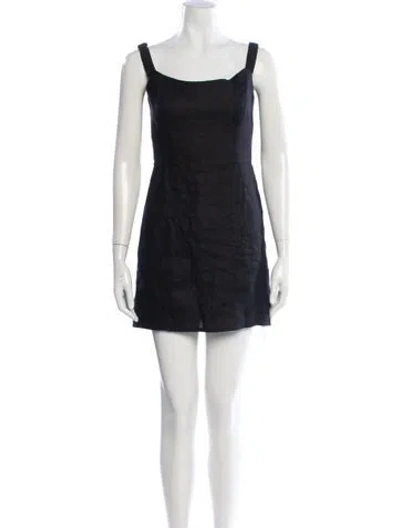 Pre-owned Reformation Linen Mini Dress