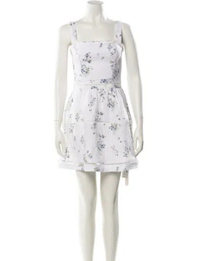 Pre-owned Reformation Linen Mini Dress W/ Tags In Multi