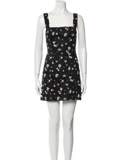 Pre-owned Reformation Linen Mini Dress In White