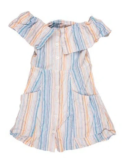 Pre-owned Reformation Linen Mini Dress In White