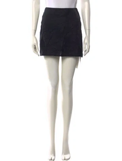 Pre-owned Reformation Linen Mini Skirt