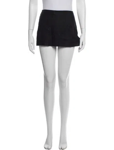 Pre-owned Reformation Linen Mini Skirt In White