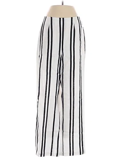 Pre-owned Reformation Linen Pants In White