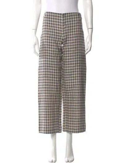 Pre-owned Reformation Linen Wide Leg Pants W/ Tags In Multi