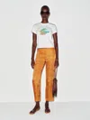 Reformation Lissa T-shirt Large In Multi