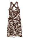 Reformation London Dress In Multi