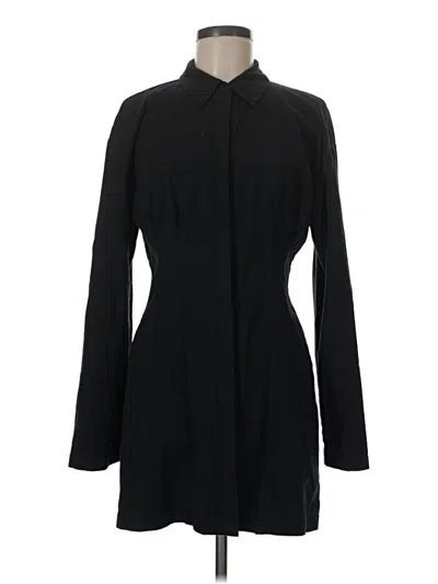 Pre-owned Reformation Long Sleeve Blouse In Black