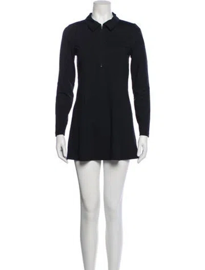Pre-owned Reformation Long Sleeve Top In Blue