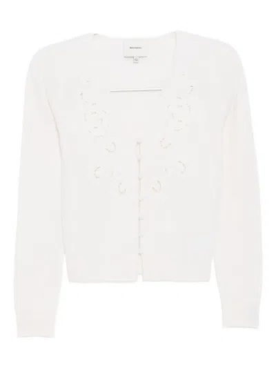 Reformation Lowen Cardigan In Neutral