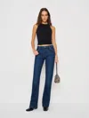 Reformation Lucas Knit Top In Black