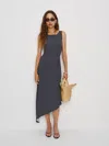 Reformation Luke Knit Dress In Blue