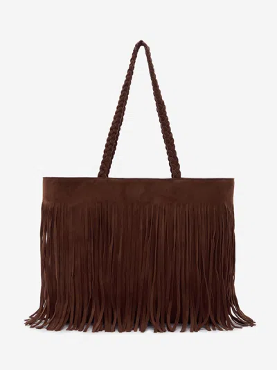 Reformation Luna Tote Bag In Brown