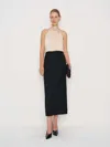 Reformation Lydia Skirt In Black