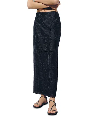 Reformation Lydia Skirt In Black