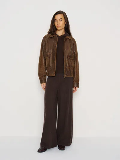 Reformation Lyle Cashmere Pants Brown Xs