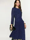 Reformation Lysander Dress In Danube Dot