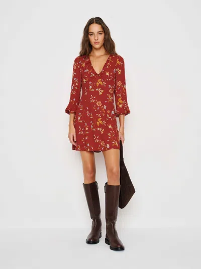 Reformation Lyssa Dress In Multi