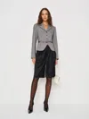 Reformation Mabel Jacket In Gray
