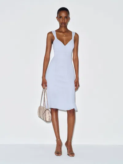 Reformation Macie Dress Cloud Blue 12