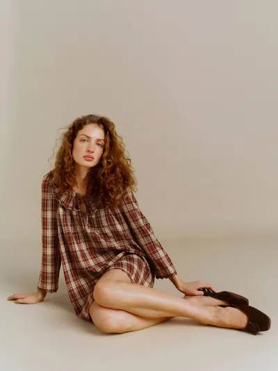 Reformation Madeline Sleep Dress In Multi