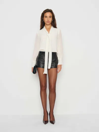 Reformation Mads Oversized Top In White