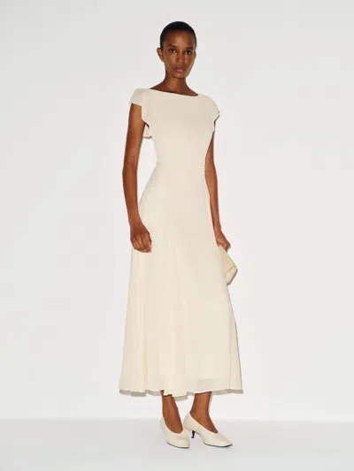 Reformation Maelani Dress Ivory 0 In Ivoire