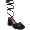 Reformation Magda Ankle Tie Platform Sandal