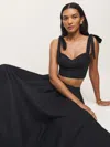 Reformation Magnolia Two Piece In Black