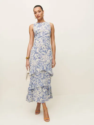 Reformation Magnus Dress In Larkspur