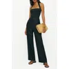 Reformation Malika Linen Halter Jumpsuit