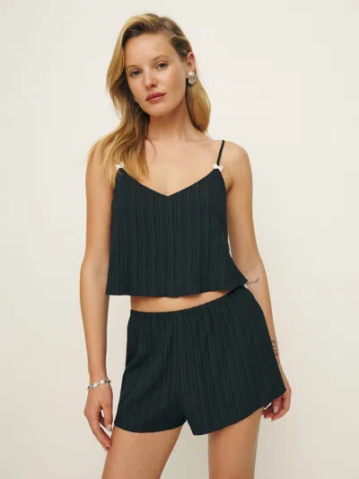 Reformation Mallory Two Piece In Black
