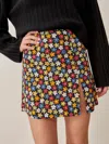Reformation Margot Skirt 6 In Multi