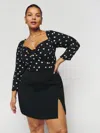 Reformation Margot Skirt Es In Black