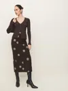 Reformation Maria Knit Skirt In Palace