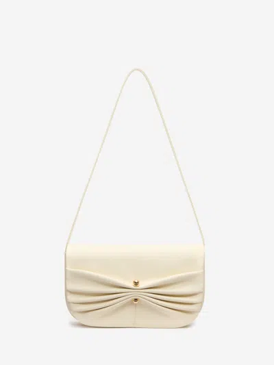 Reformation Maria Shoulder Bag In White