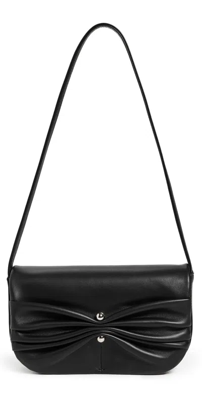 Reformation Maria Shoulder Bag Black