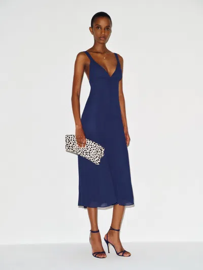 Reformation Maribella Dress Blue 0