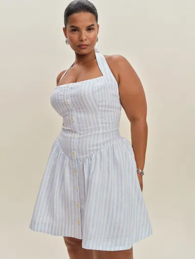 Reformation Mariela Linen Dress Es