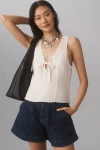 Reformation Marlena Top In Beige