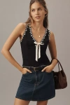 Reformation Marlena Top In Black