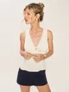 Reformation Marlena Top In Gossamer