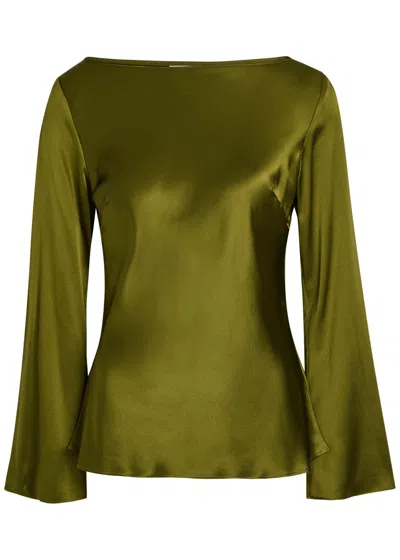 REFORMATION REFORMATION MARLOW SILK TOP