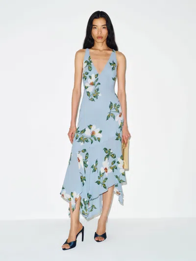 Reformation Marysia Dress Green 10 In Blue