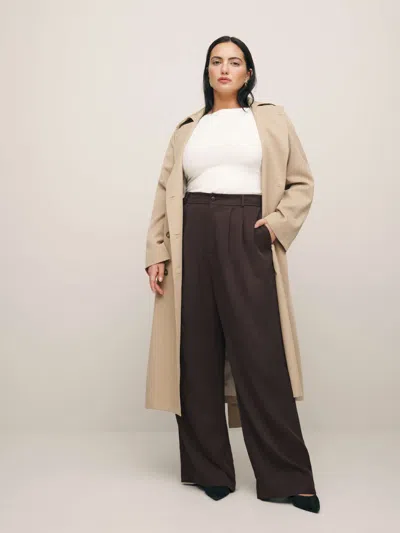 Reformation Mason Pant Es In Black Currant
