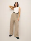 Reformation Mason Pant In Khaki