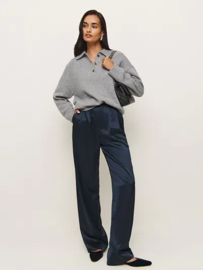 REFORMATION MASON SATIN PANT