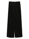 Reformation Mason Trousers In Black